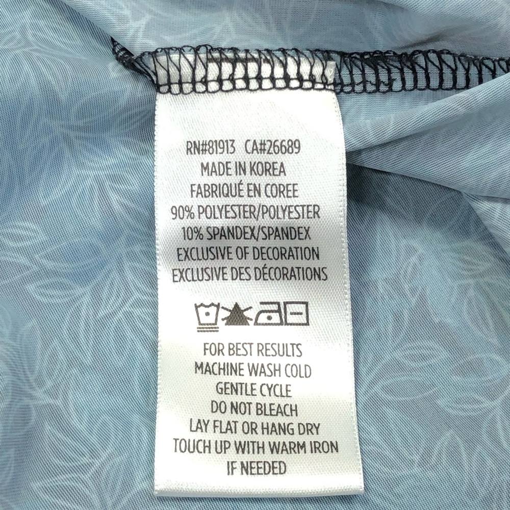 Robert Graham Gray UV Protection Stretch Long Sleeve Shirt Size L Classic Fit - Picture 6 of 11